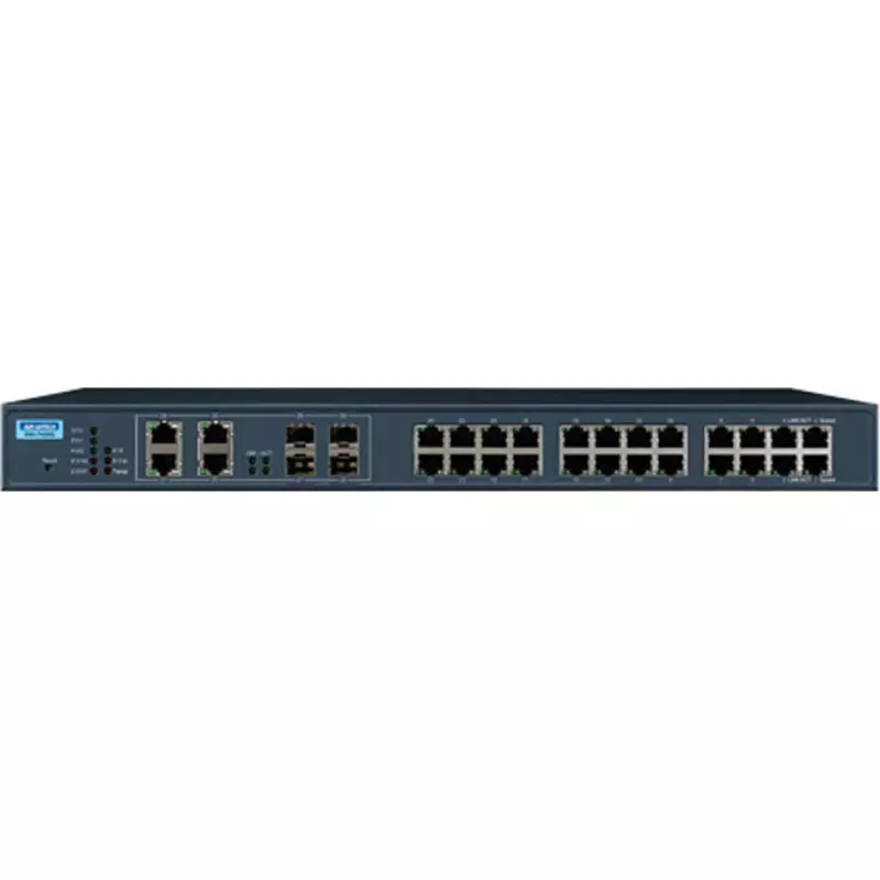 Advantech Ethernet Switch -40 to 75â„ƒ Operating Temperature Range 12 to 48 DC Input Voltage, EKI-7428G-4CI-BE