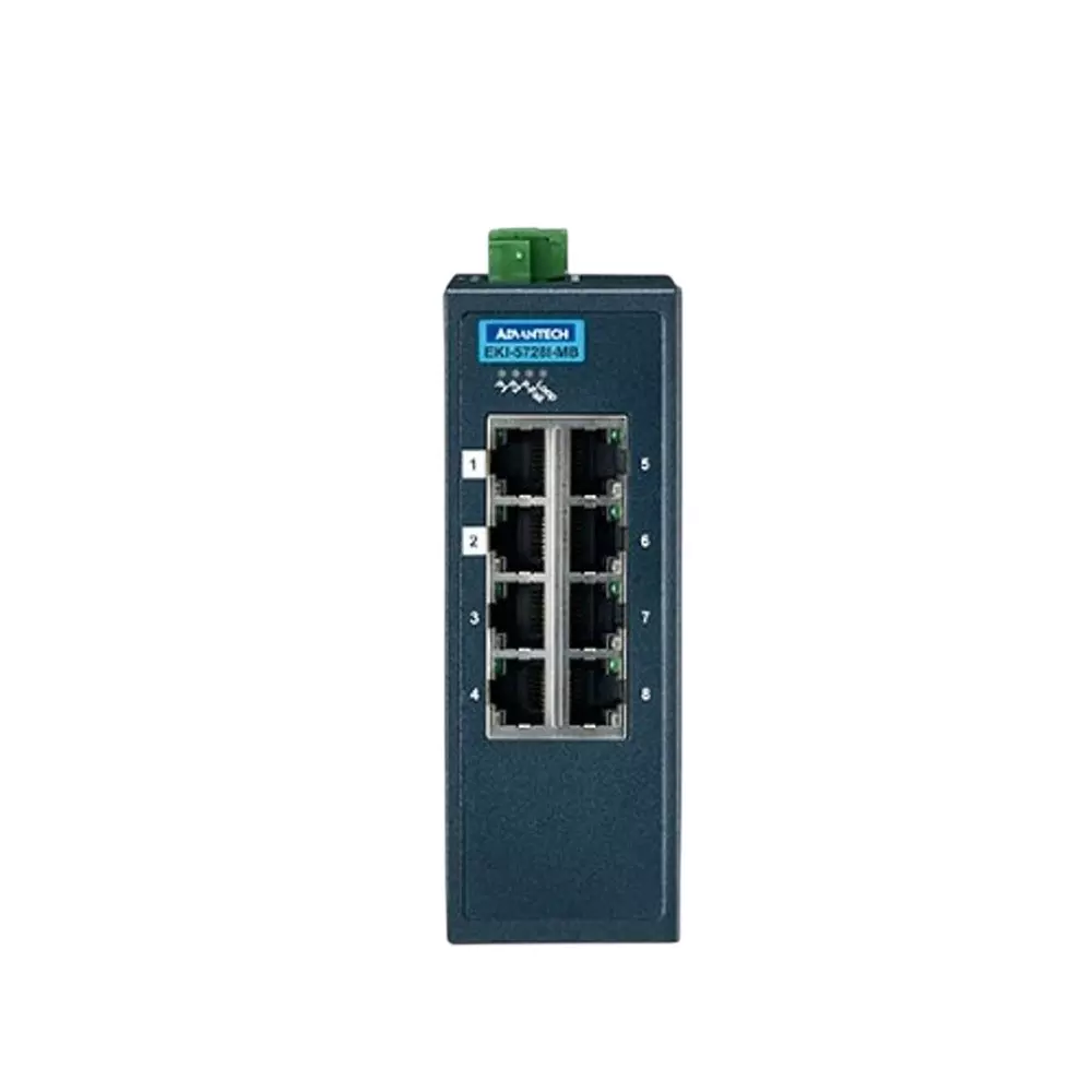 Advantech Ethernet Switch -40 to 75â„ƒ Operating Temperature DIN rail/wall Type of Sign, EKI-5728I-MB-AE