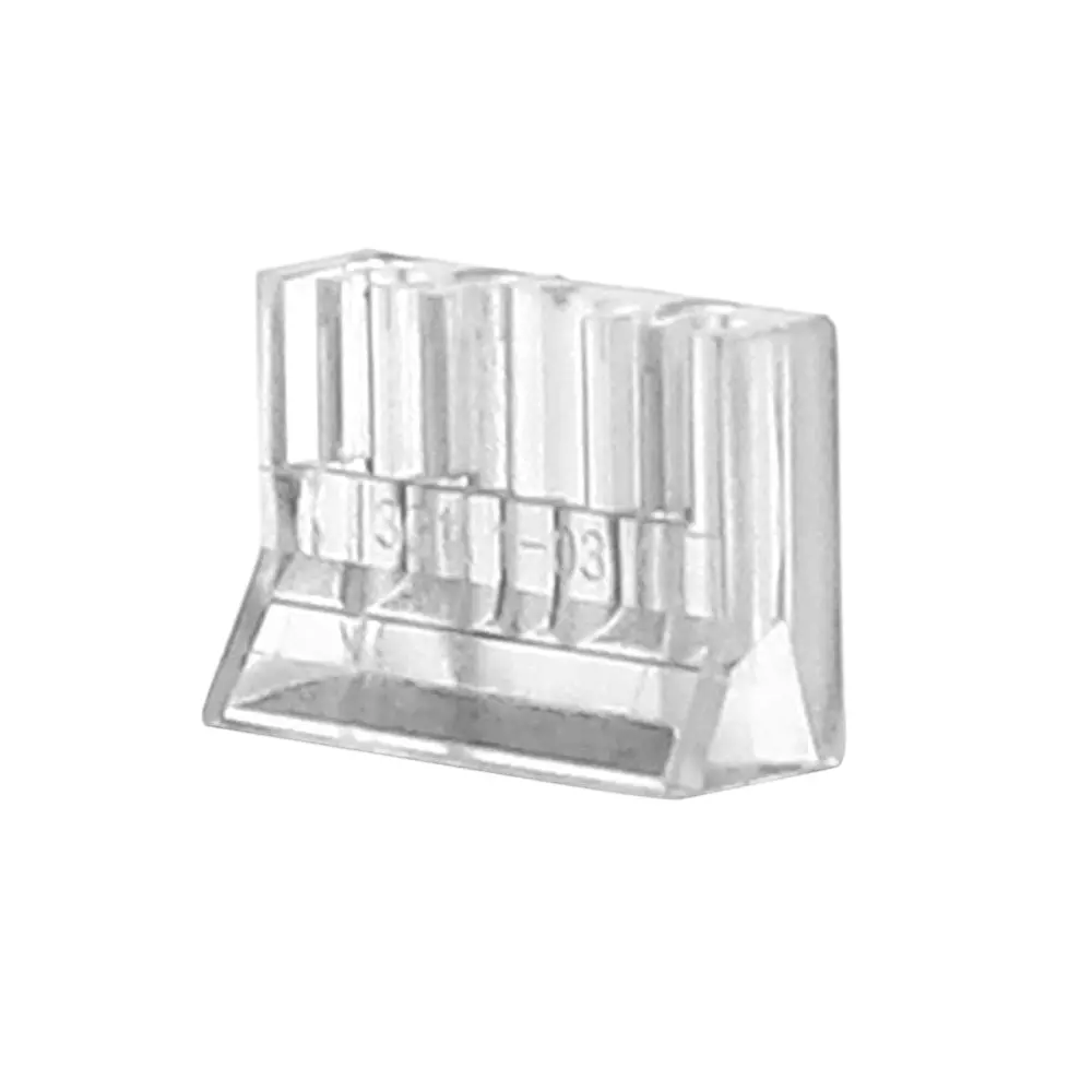 Shield Plus CAT-6A STP RJ45 Connector 3 Prongs Gold Plated (Pack of 100 Pcs)