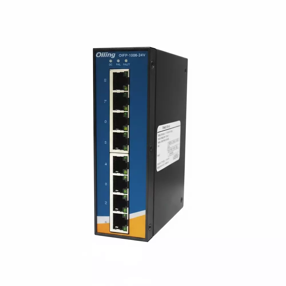 ORing Unmanaged Ethernet Switch Ethernet Interface, IGPS-1080-24V-I