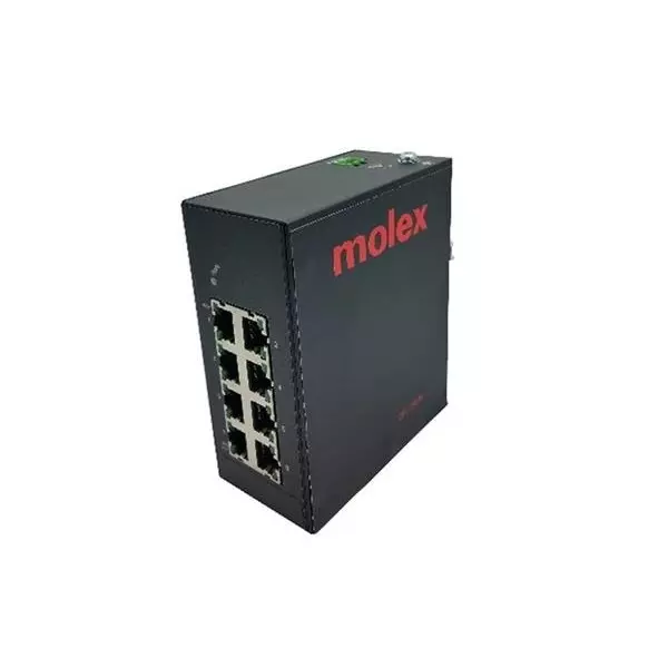 Molex Unmanaged Ethernet Switch Ethernet Interface, 112036-1001