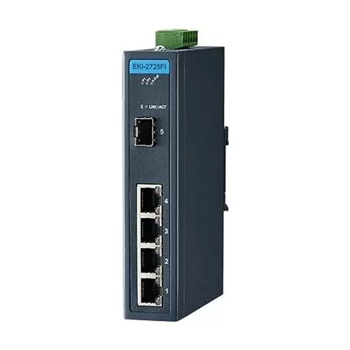 Advantech Unmanaged Ethernet Switch Ethernet, SFP Interface, EKI-2725FI-AE