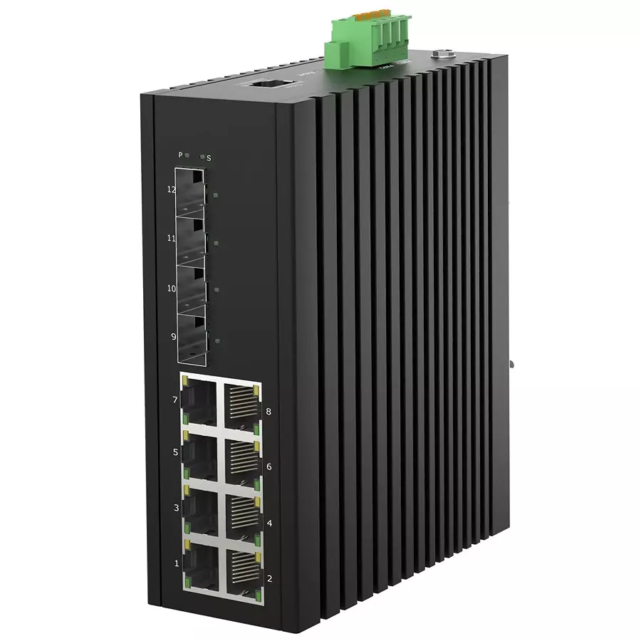 RS PRO Ethernet Switch Managed 8 Ports RJ-45, 2727676