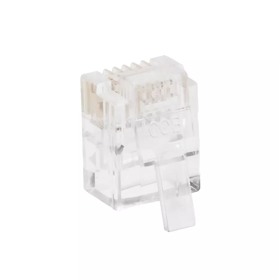 RS PRO RJ12 Connector Male Shielded Straight Gold, 2662643 (Pack of 10 Pcs)