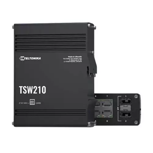 Teltonika Unmanaged Ethernet Switch Ethernet Interface, TSW210000040