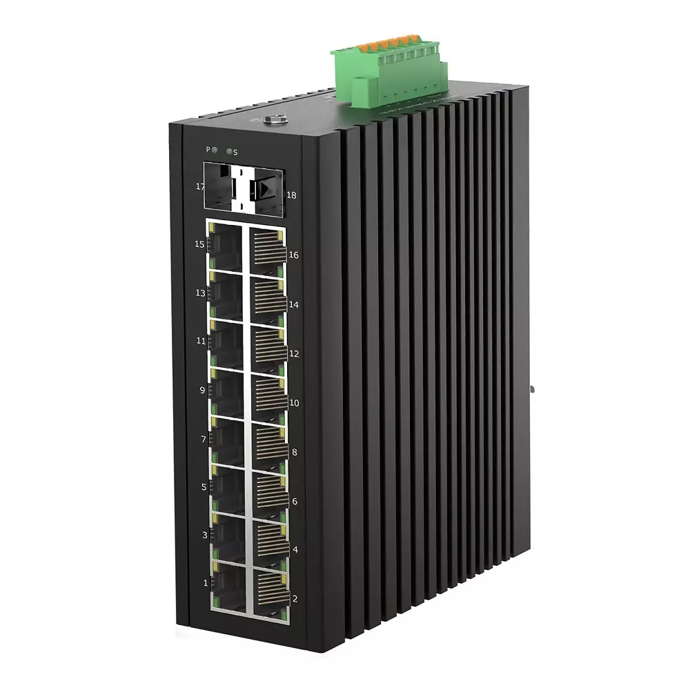 RS PRO Ethernet Switch Managed 16 Ports RJ-45, 2727684