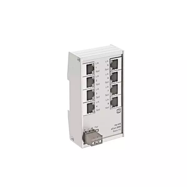 Harting Unmanaged Ethernet Switch Ethernet Interface, 24020080000