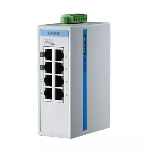 Advantech Unmanaged Ethernet Switch Ethernet Interface, EKI-5728I-AE