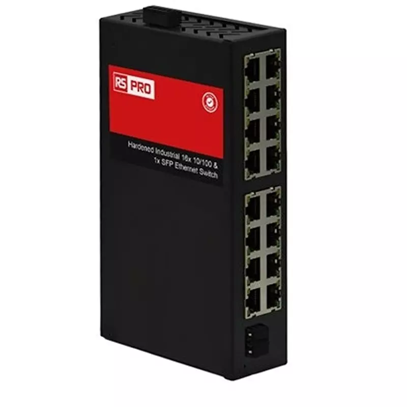 RS PRO Network Switch Unmanaged 16 Ports, 180410