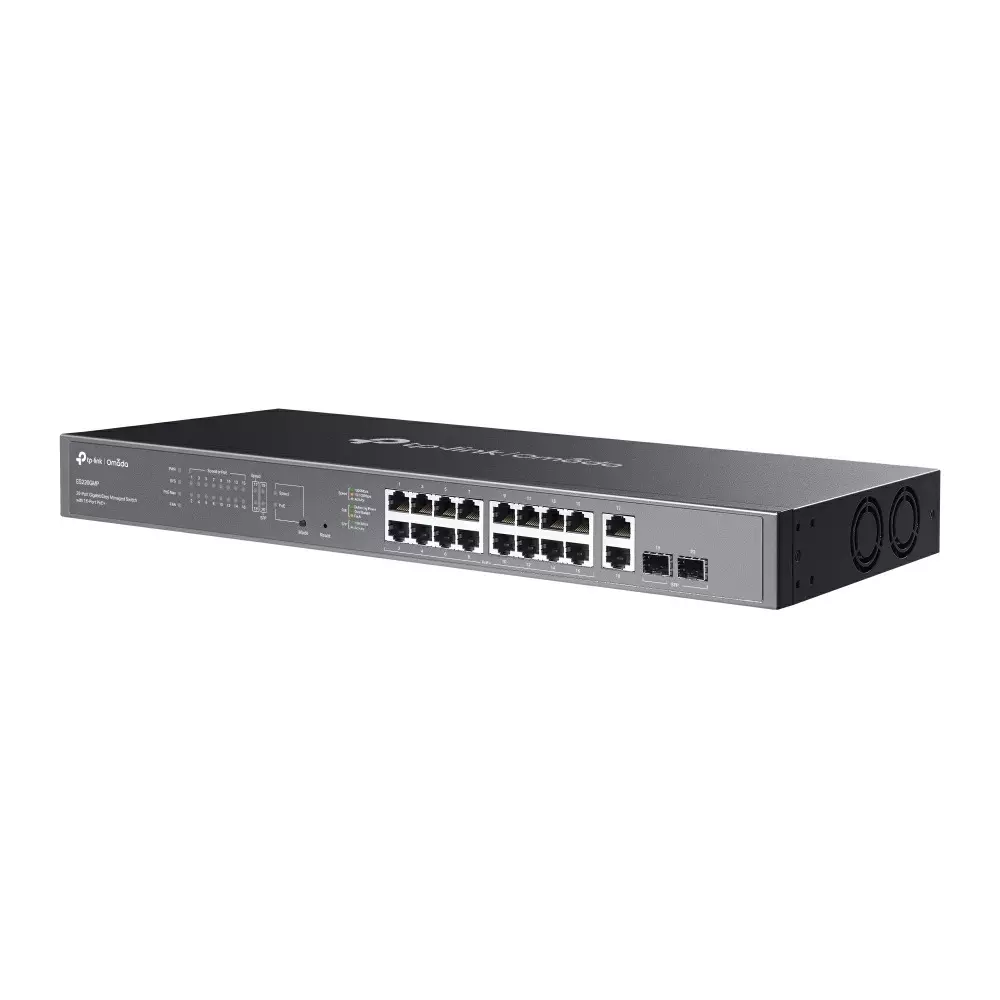 tp-link-managed-ethernet-switch-20-port-8-k-mac-address-4-mbit-packet-buffer-memory-40-gbps-switching-capacity-es220gmp