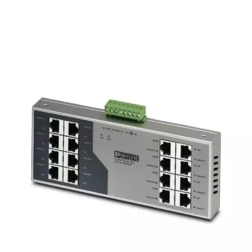 Phoenix Contact FL Switch Ethernet, Fiber Optic Interface, 2832849