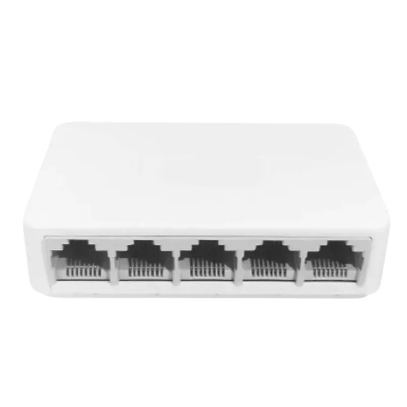 Mak World Network Ethernet Switch 5 Ports 10/100 Mbps White