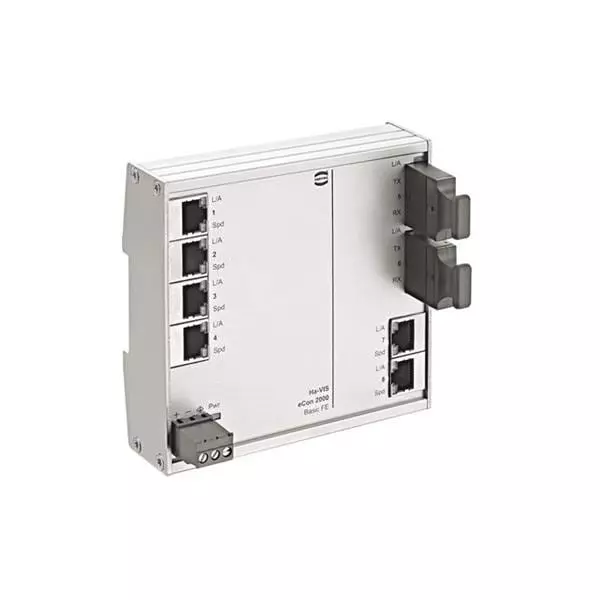 Harting Unmanaged Ethernet Switch Ethernet Interface, 24020062100