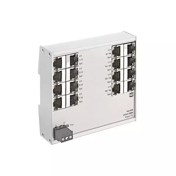 Harting Unmanaged Ethernet Switch Ethernet Interface, 24020160010