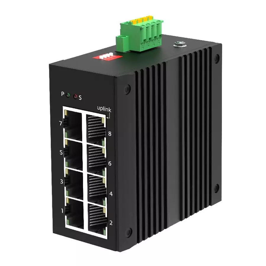 RS PRO Ethernet Switch Unmanaged 8 Ports RJ-45, 2727655