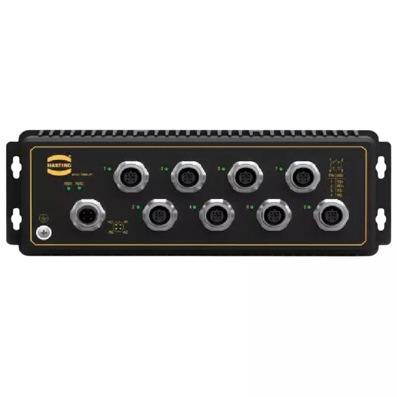 Harting Industrial Ethernet Switch 24 V AC/DC, 72301098001 (Pack of 50)