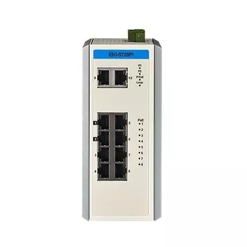 Advantech Unmanaged Ethernet Switch Ethernet, SFP Interface, EKI-5729PI-AE