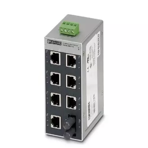 Phoenix Contact FL Switch Ethernet, Fiber Optic Interface, 2891110