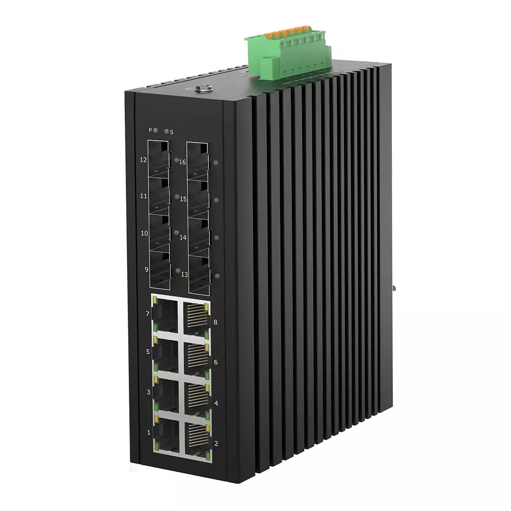RS PRO Ethernet Switch Managed 8 Ports RJ-45, 2727682