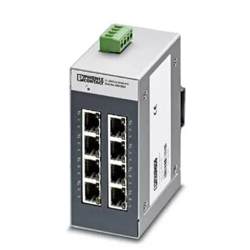 Phoenix Contact FL Switch Ethernet, Fiber Optic Interface, 2891002