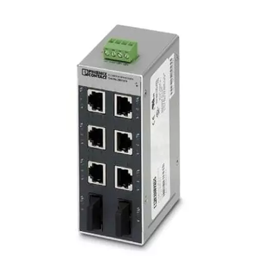 Phoenix Contact FL Switch Ethernet, Fiber Optic Interface, 2891314