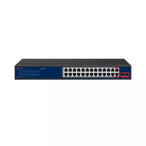 CP PLUS 24 Port PoE + 2 Gigabit Port + 2 SFP Port AI PoE Switch 4K MAC Address List, CP-ANW-HPU24G2F2-N30