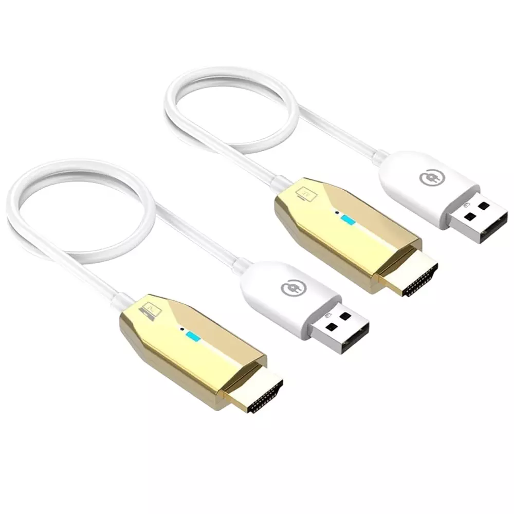 Shield Plus Wireless HDMI Extender ABS Plastic Up to 30 m Transmission Distance Black