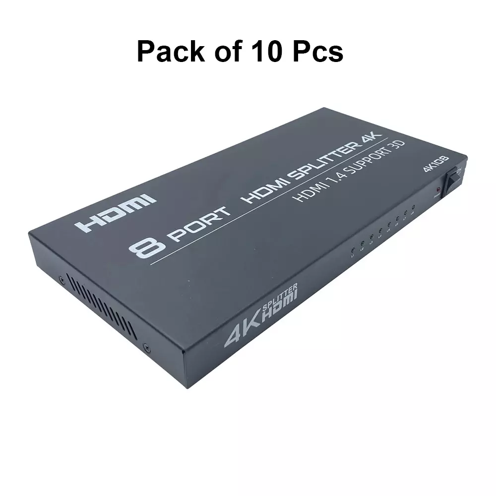 shield-plus-hdmi-video-splitter-8-ports-dc-5-v500-1000-ma-power-3840x2160p30-hz-resolution-support-sp-sm4k108-pack-of-10-pcs