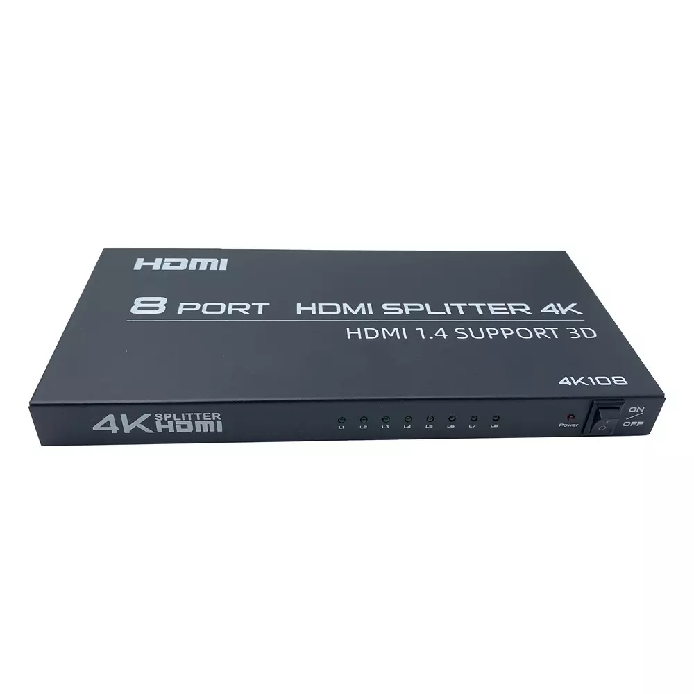 shield-plus-hdmi-video-splitter-8-ports-dc-5-v500-1000-ma-power-3840x2160p30-hz-resolution-support-sp-sm4k108-pack-of-10-pcs