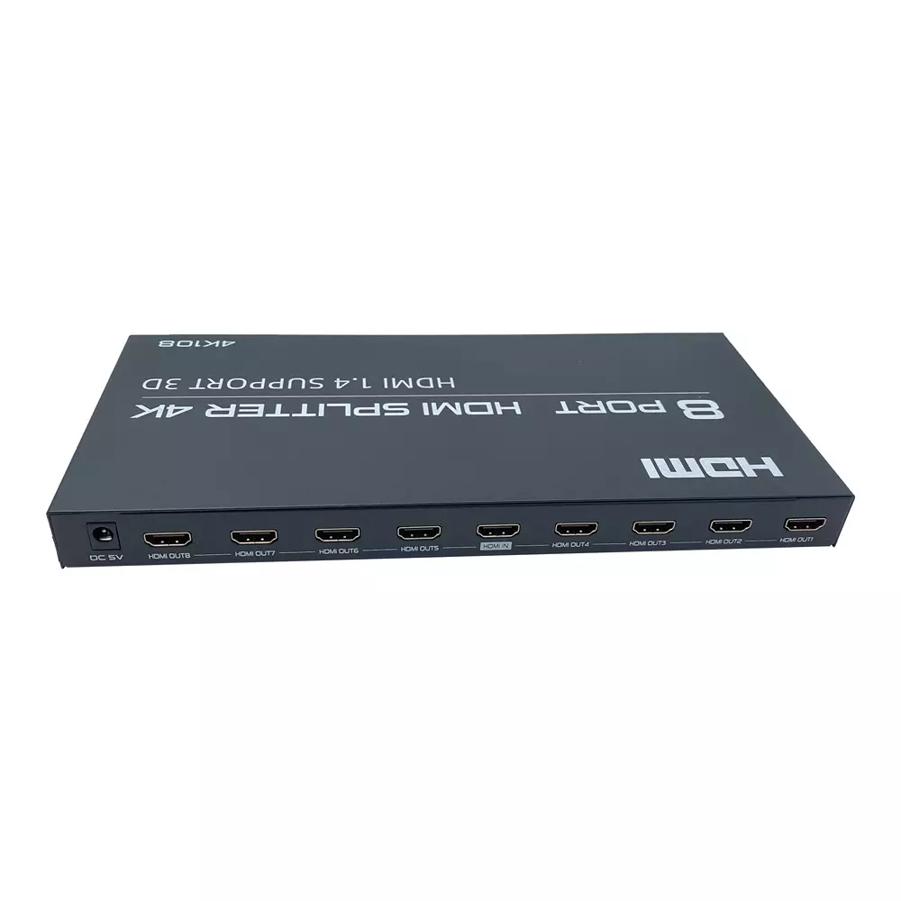 shield-plus-hdmi-video-splitter-8-ports-dc-5-v500-1000-ma-power-3840x2160p30-hz-resolution-support-sp-sm4k108-pack-of-10-pcs