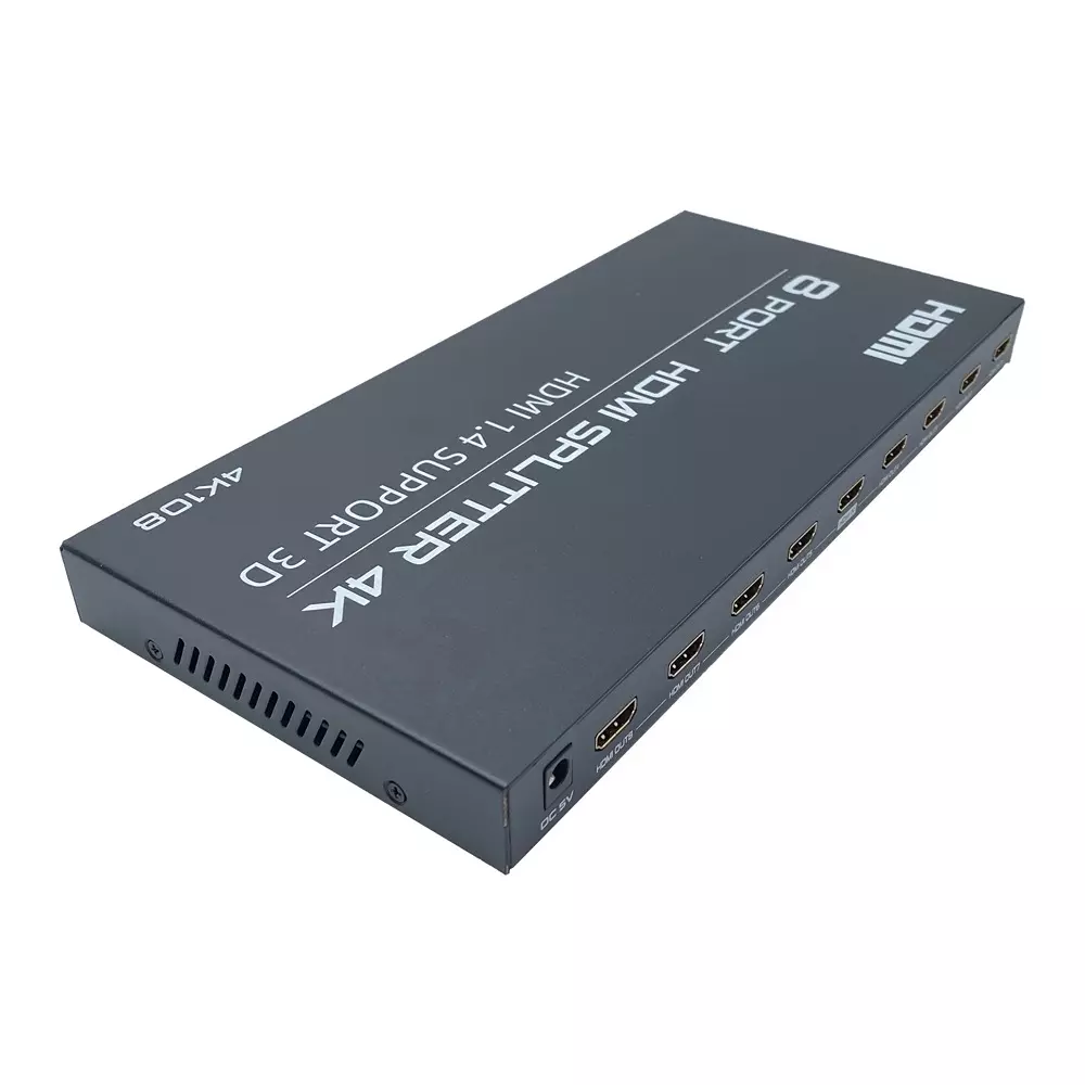 shield-plus-hdmi-video-splitter-8-ports-dc-5-v500-1000-ma-power-3840x2160p30-hz-resolution-support-sp-sm4k108-pack-of-10-pcs