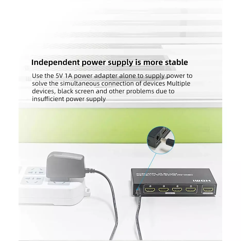 shield-plus-4x1-hdmi-quad-multiviewer-4kx2k-30-hz-resolution-support-dc-5-v-adapter-power-supply-black-pack-of-2-pcs