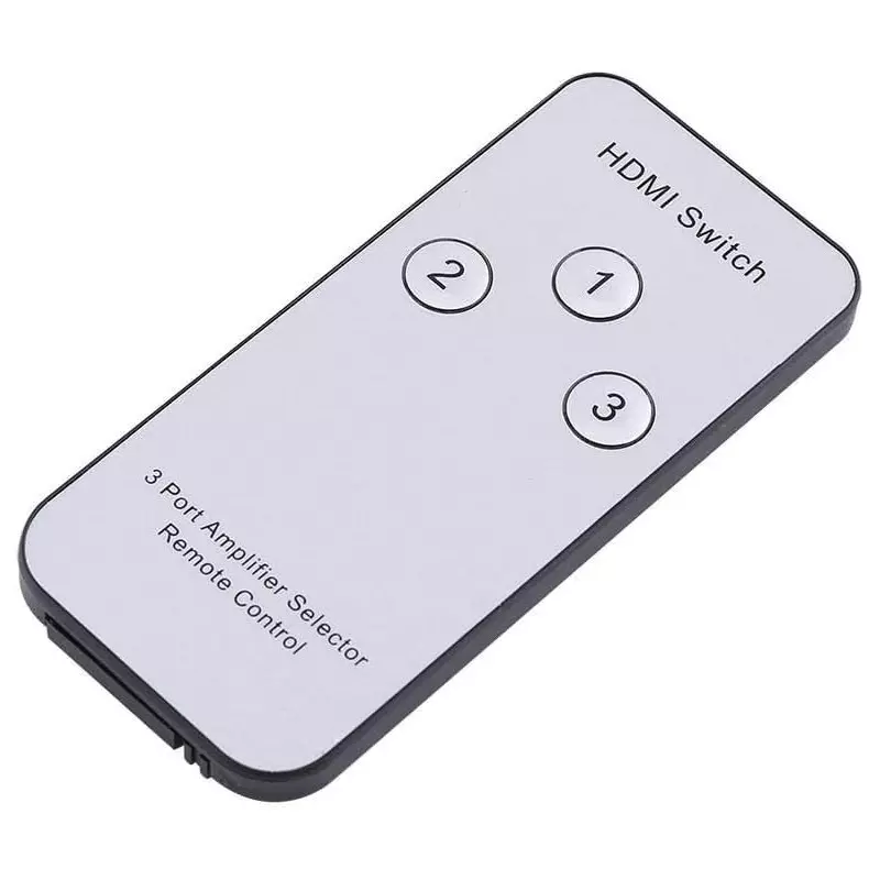 LOTA High-Speed 3x1 HDMI Switch Black 3 Input & 1 Output Ports with Remote, MST-834-LT
