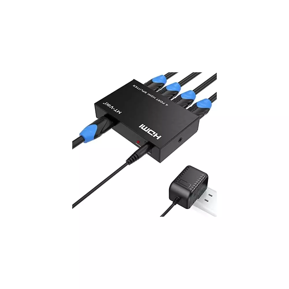 shield-plus-hdmi-splitter-4-ports-up-to-15-m-24-awg-transmission-distance-3840x2160p60-hz-resolution-support
