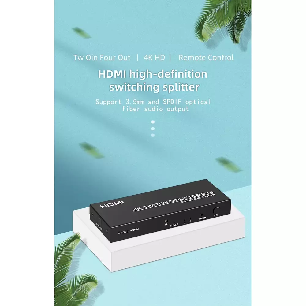 shield-plus-2x4-hdmi-switchsplitter-4k-resolution-support-dc-5-v1-a-adapter-power-supply-black