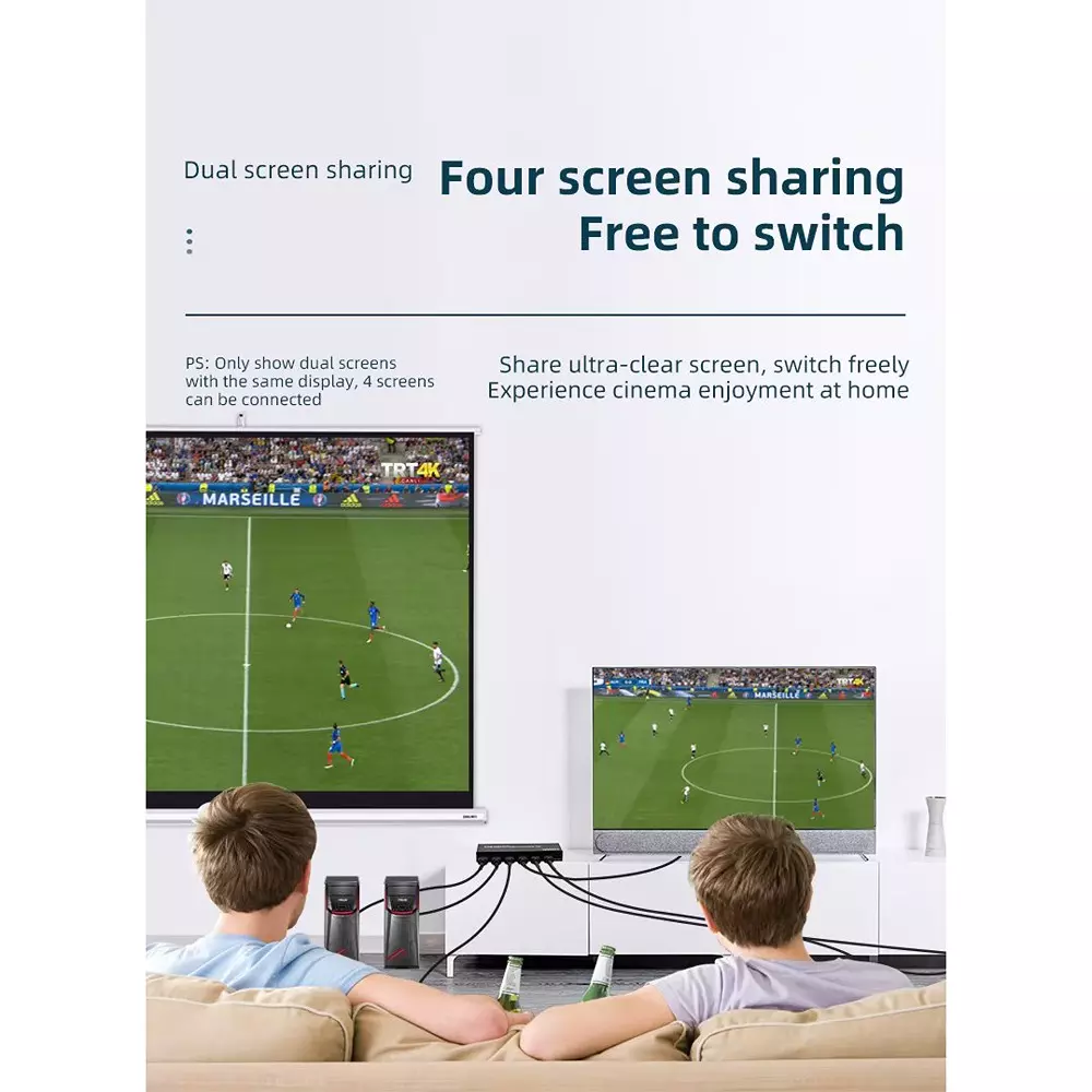 shield-plus-2x4-hdmi-switchsplitter-4k-resolution-support-dc-5-v1-a-adapter-power-supply-black