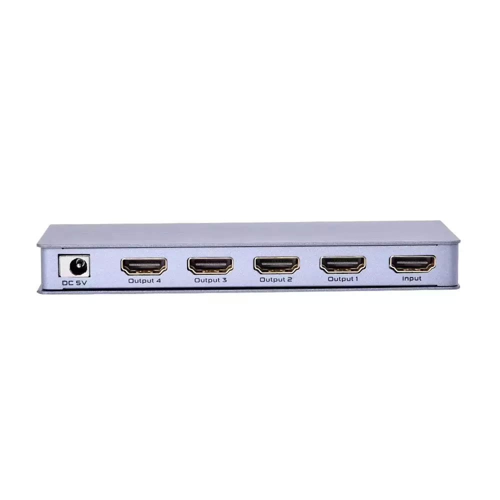 shield-plus-hdmi-splitter-4-ports-dc-5-v-720i720p1080i1080p4k-resolution-support-silver-sp-slim-4k104-m-pack-of-10-pcs