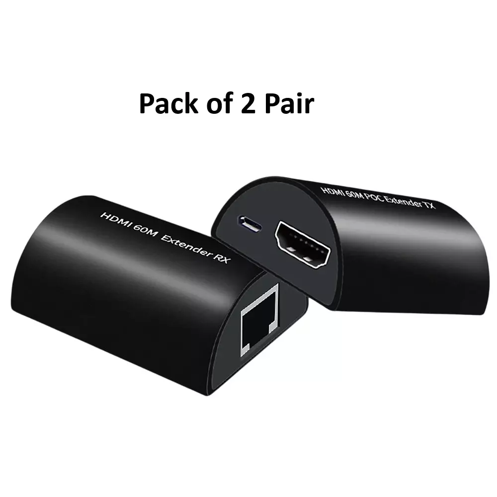 shield-plus-hdmi-extender-with-poc-abs-plastic-up-to-60-m-transmission-distance-black-pack-of-2-pair