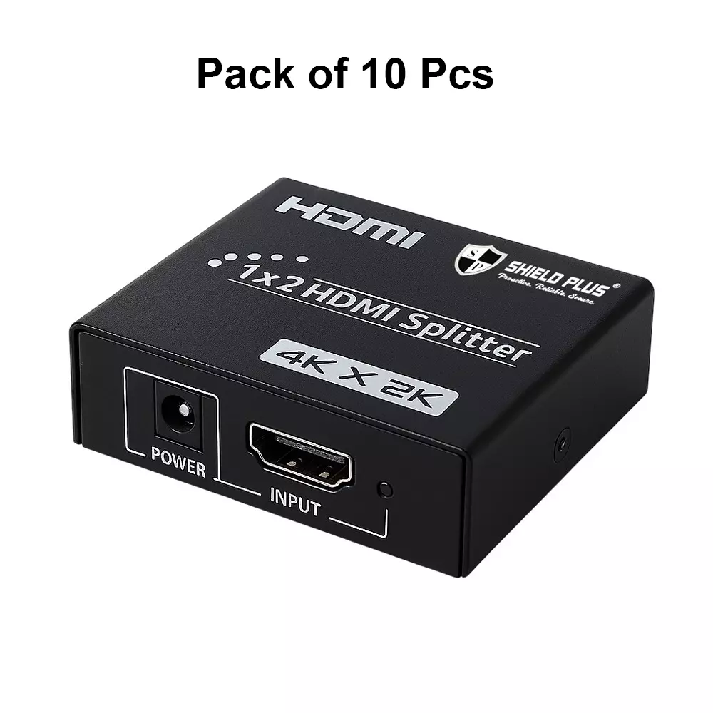 shield-plus-mini-hdmi-video-splitter-2-ports-dc-5-v500-1000-ma-power-3840x2160p30-hz-resolution-support-sp-sm4k102-pack-of-10-pcs