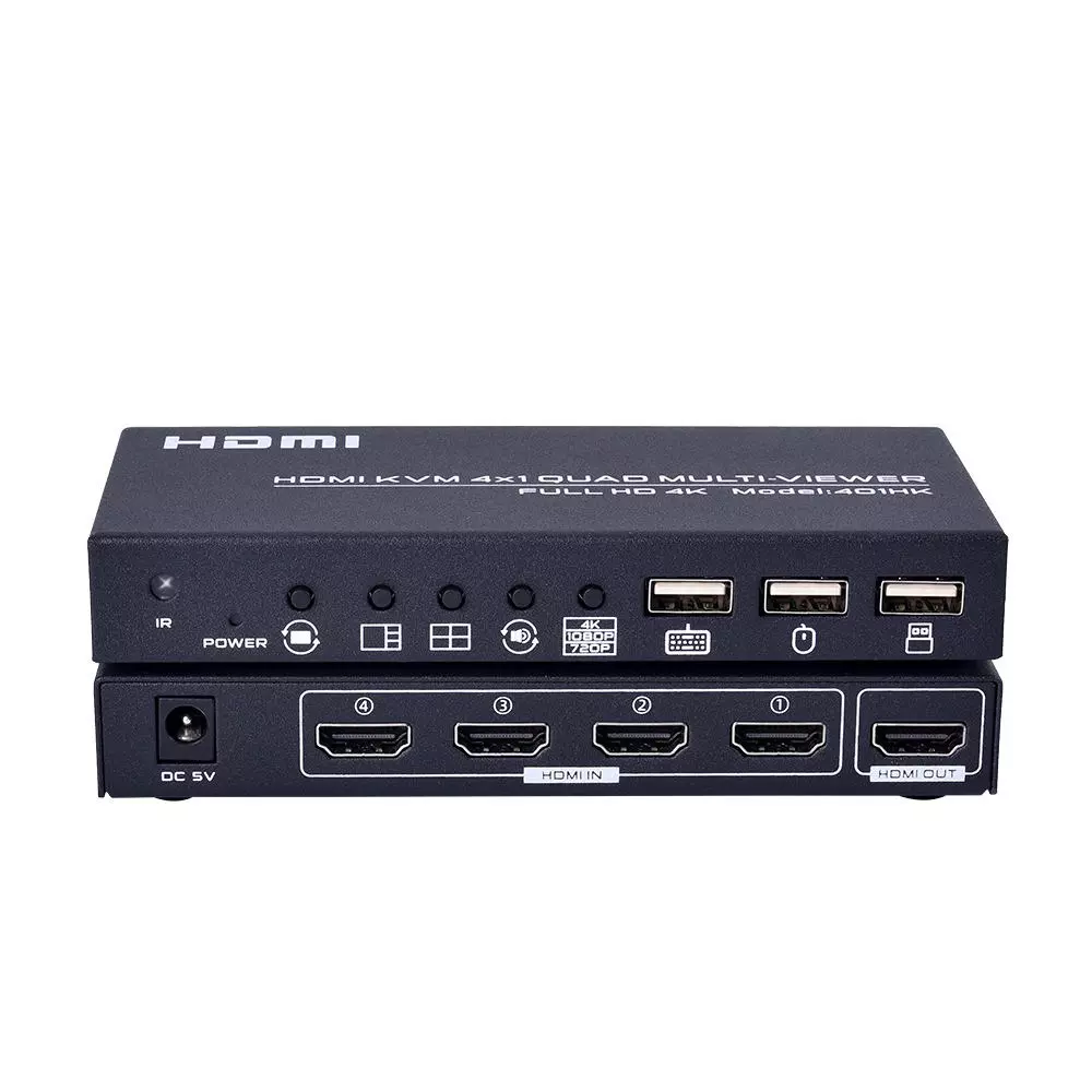 shield-plus-4x1-hdmi-kvm-quad-multiviewer-4k1080p720p-resolution-support-132x67x21-cm-black