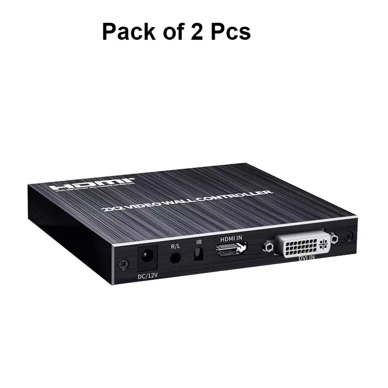 shield-plus-2x2-hdmi-video-wall-controller-5v2a-or-12v-power-supply-1920x1080-pixels-output-pack-of-2-pcs