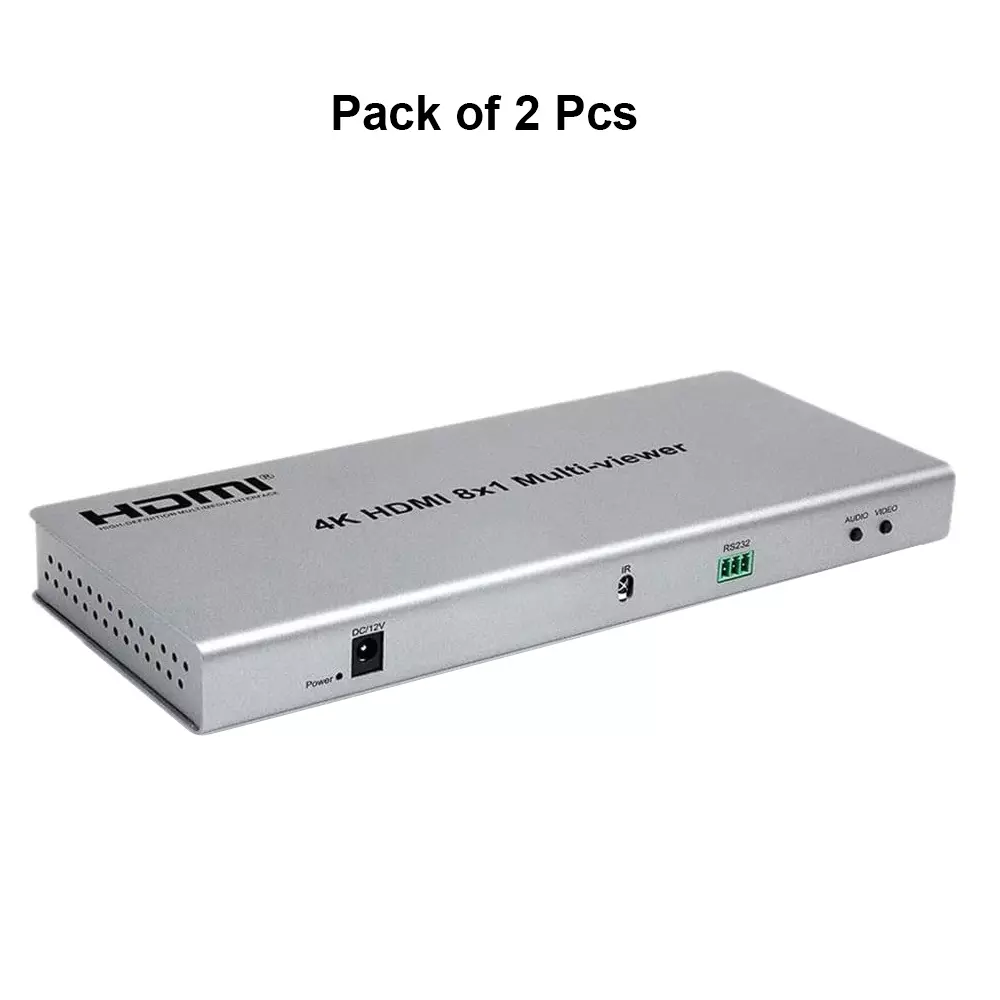 shield-plus-8x1-hdmi-octa-multiviewer-15-m-transmission-distance-dc-12-v2-a-adapter-power-supply-silver-pack-of-2-pcs