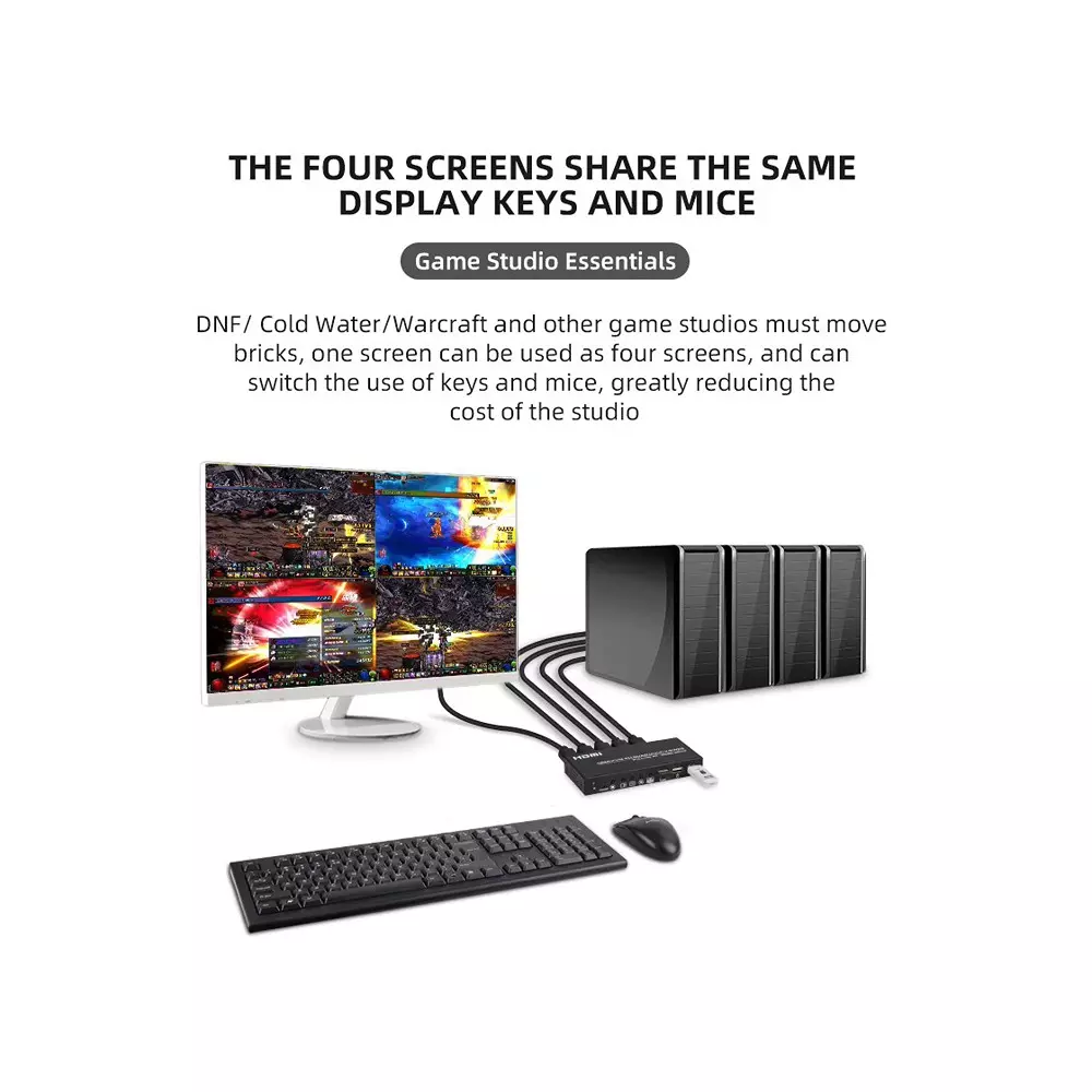 shield-plus-4x1-hdmi-kvm-quad-multiviewer-4k1080p720p-resolution-support-132x67x21-cm-black-pack-of-2-pcs