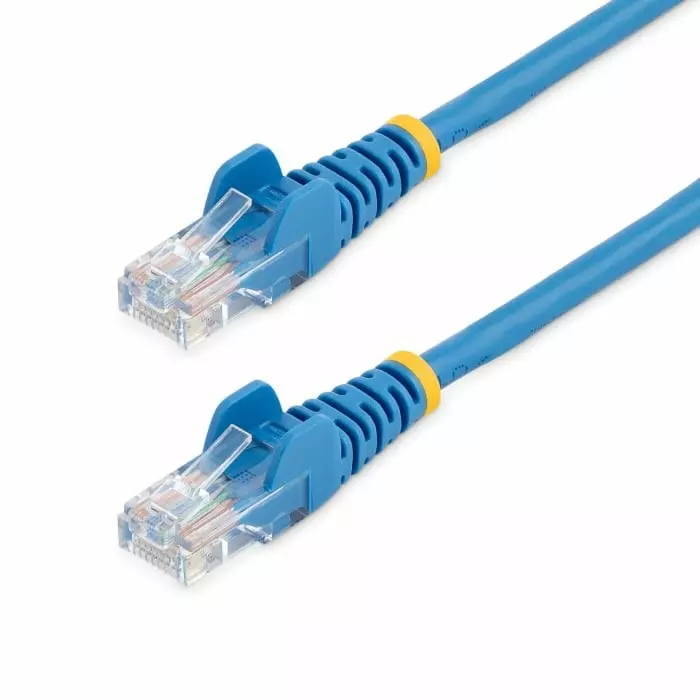 StarTech.com Cat5e RJ45 Male to RJ45 Male Cable 5 m U/UTP Unshielded Terminated PVC Sheath, 45PAT5MBL