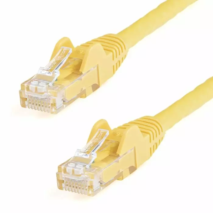 StarTech.com Cat6 RJ45 Male to RJ45 Male Cable 15 m U/UTP Unshielded Terminated PVC Sheath, N6PATC15MYL