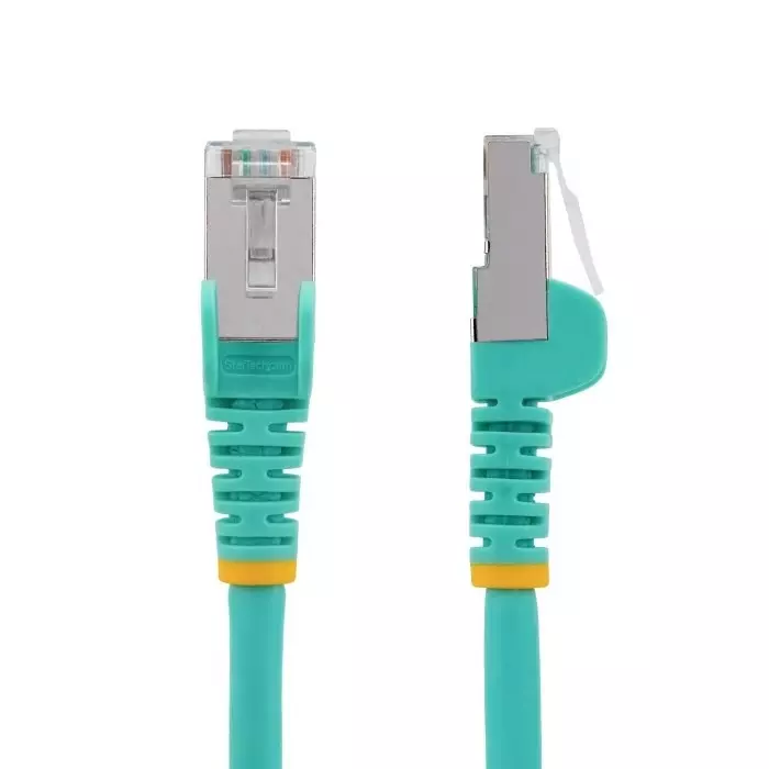 StarTech.com Cat6a RJ45 Male to RJ45 Male Cable 1 m Braid Shielded Terminated LSZH Sheath, NLAQ-1M-CAT6A-PATCH