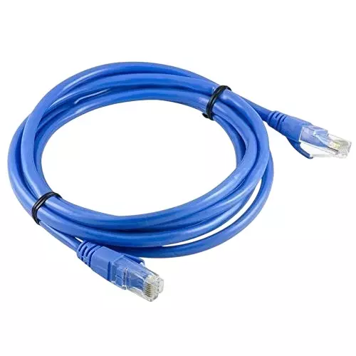 LOTA CAT5/CAT5e High-Speed LAN Cable PVC Blue 20 m with RJ45 Connector, MST-754-LT