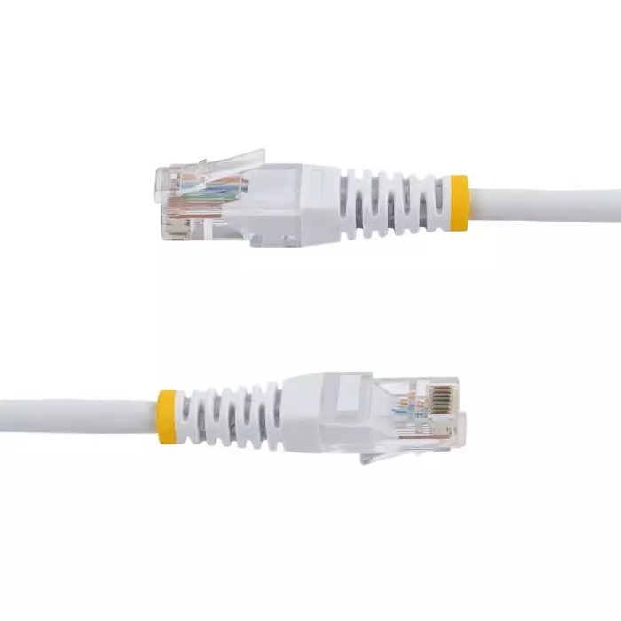 StarTech.com Cat5e RJ45 Male to RJ45 Male Cable 15 m U/UTP Unshielded Terminated PVC Sheath, M45PAT15MWH