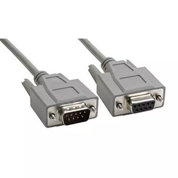 AMPHENOL CABLES ON DEMAND Comp Cable, D Sub 9P Plug-Rcpt, 25Ft, Cs-Dssmdb9Mf0-025