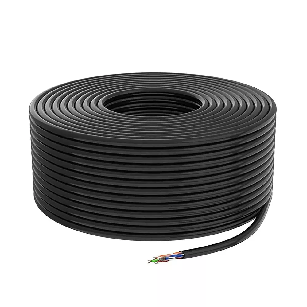 CP PLUS 4 Pair UTP Ethernet Cables 100 m Cable Length, CP-EUT-6TSRD-100